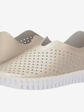 Ilse Jacobsen Gold Tulip Shoes